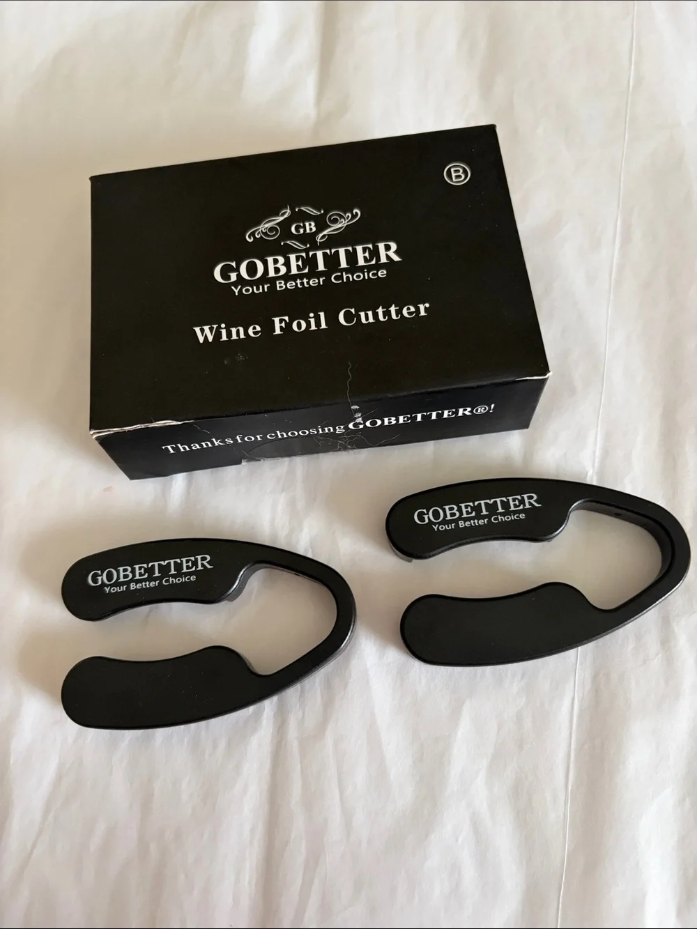 GOBETTER Wine Foil Cutters Set of 2